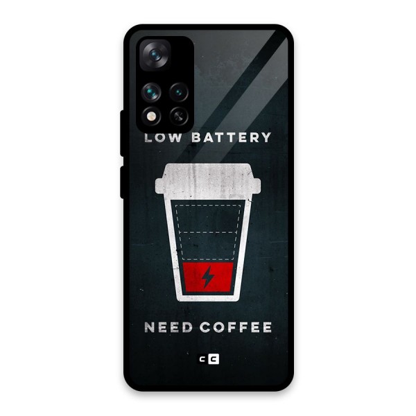 Coffee Need Glass Back Case for Xiaomi 11i 5G