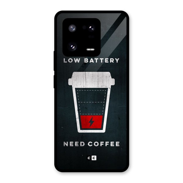 Coffee Need Glass Back Case for Xiaomi 13 Pro