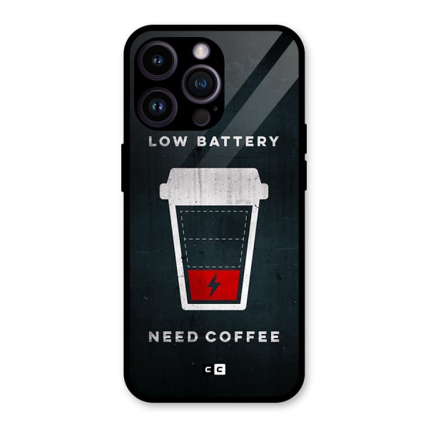 Coffee Need Glass Back Case for iPhone 14 Pro Max