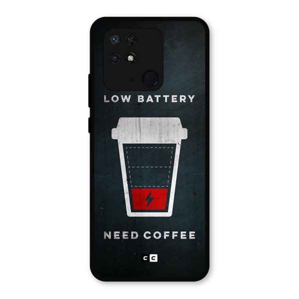 Coffee Need Metal Back Case for Redmi 10 Power