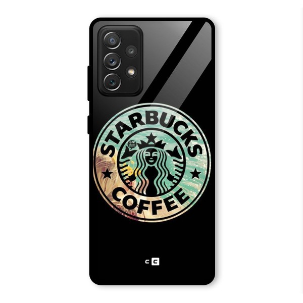 Coffee StarBucks Glass Back Case for Galaxy A72