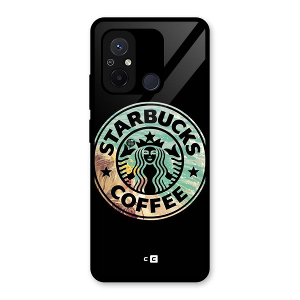 Coffee StarBucks Glass Back Case for Redmi 12C