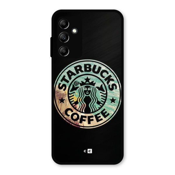 Coffee StarBucks Metal Back Case for Galaxy A14 5G