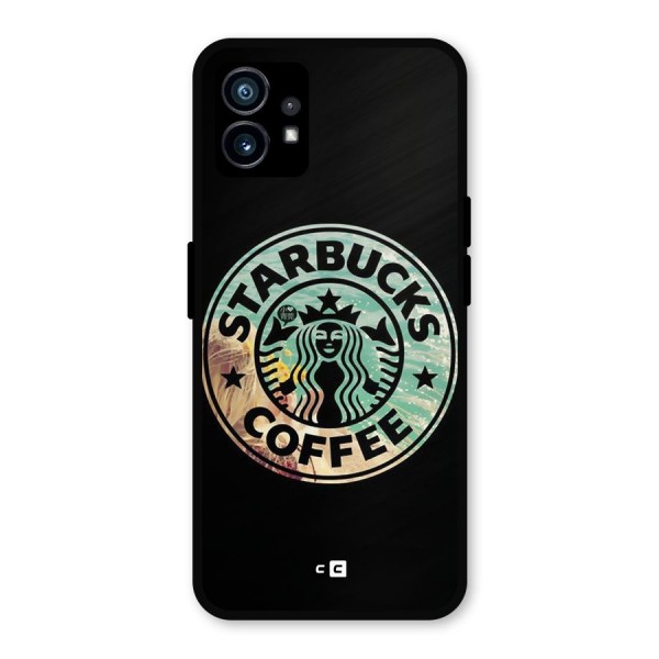 Coffee StarBucks Metal Back Case for Nothing Phone 1