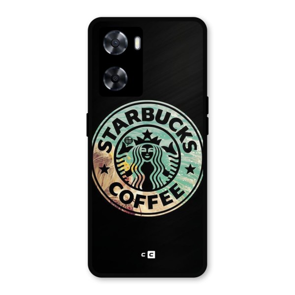 Coffee StarBucks Metal Back Case for Oppo A77