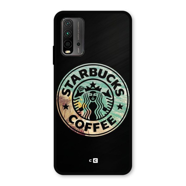 Coffee StarBucks Metal Back Case for Redmi 9 Power