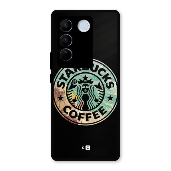 Coffee StarBucks Metal Back Case for Vivo V27