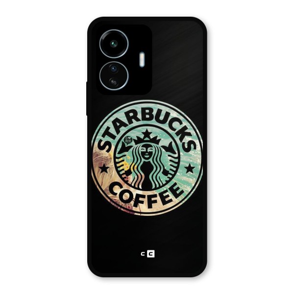 Coffee StarBucks Metal Back Case for vivo iQOO Z6 Lite 5G