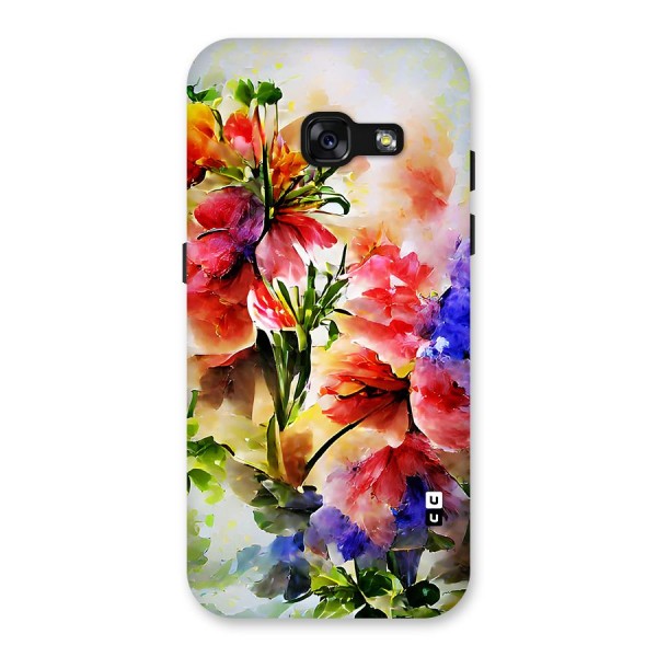 Colorful Flowers Fine Art Back Case for Galaxy A3 (2017)