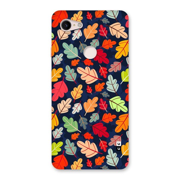 Colorful Leaves Beautiful Pattern Back Case for Google Pixel 3 XL