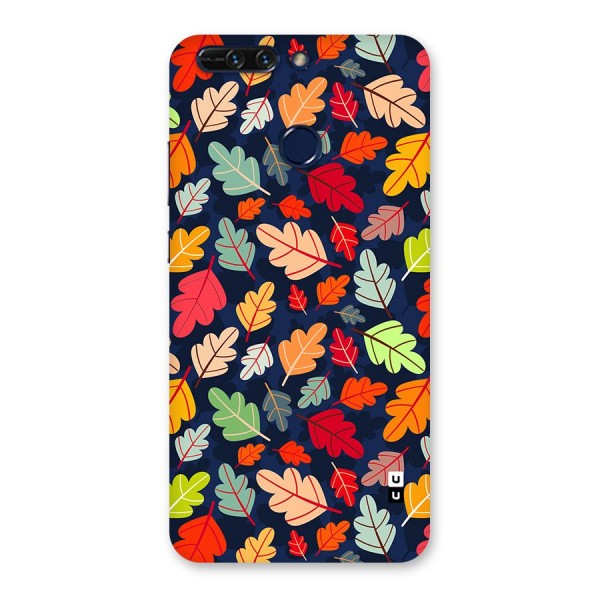 Colorful Leaves Beautiful Pattern Back Case for Honor 8 Pro