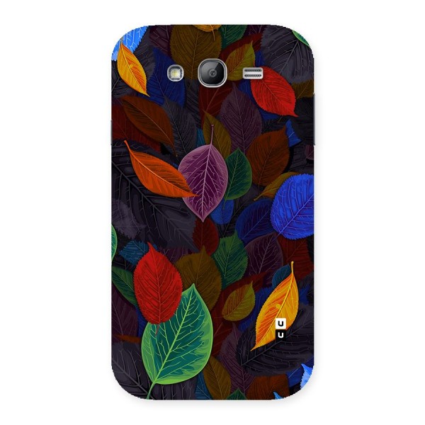 Colorful Leaves Pattern Back Case for Galaxy Grand