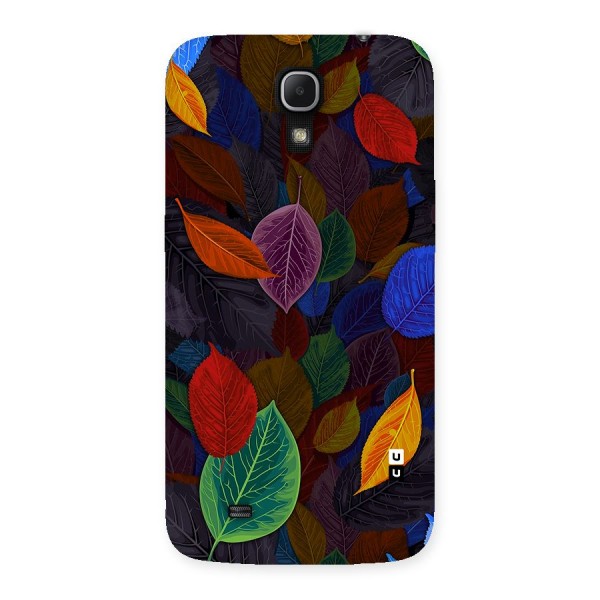 Colorful Leaves Pattern Back Case for Galaxy Mega 6.3