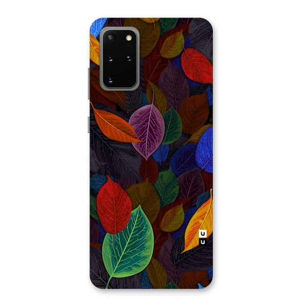 Colorful Leaves Pattern Back Case for Galaxy S20 Plus