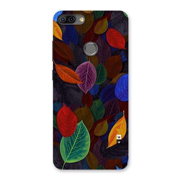Colorful Leaves Pattern Back Case for Infinix Hot 6 Pro