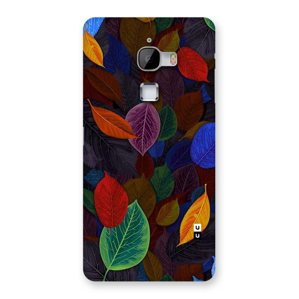 Colorful Leaves Pattern Back Case for LeTv Le Max