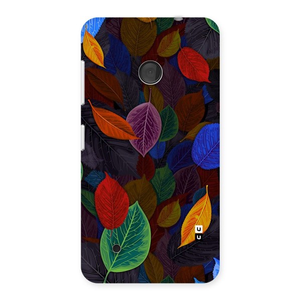 Colorful Leaves Pattern Back Case for Lumia 530