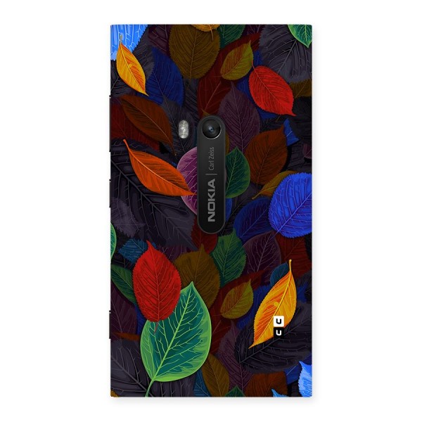 Colorful Leaves Pattern Back Case for Lumia 920