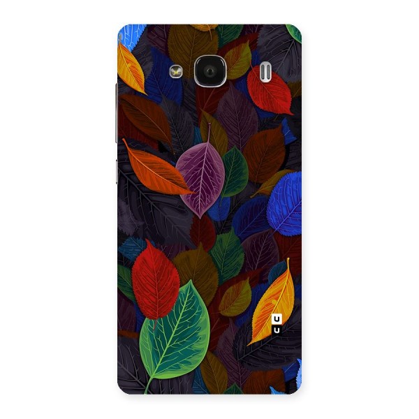 Colorful Leaves Pattern Back Case for Redmi 2s