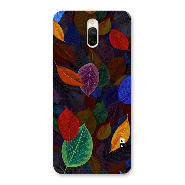 Colorful Leaves Pattern Back Case for Redmi 8A Dual