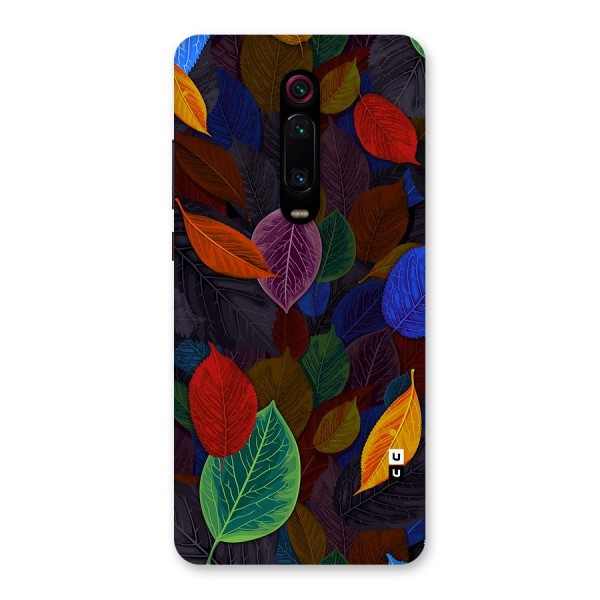 Colorful Leaves Pattern Back Case for Redmi K20 Pro