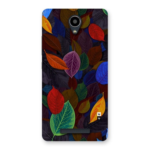 Colorful Leaves Pattern Back Case for Redmi Note 2