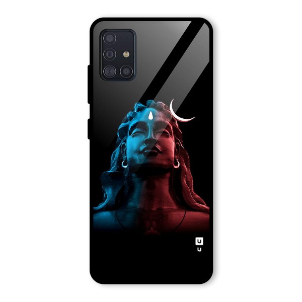 Colorful Shiva Glass Back Case for Galaxy A51