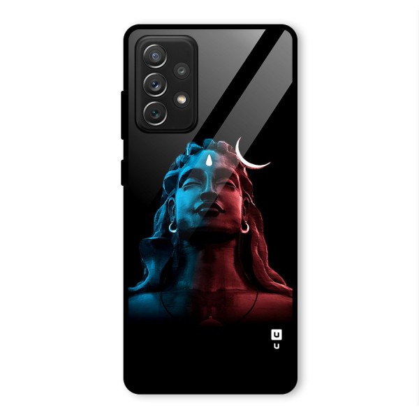 Colorful Shiva Glass Back Case for Galaxy A72