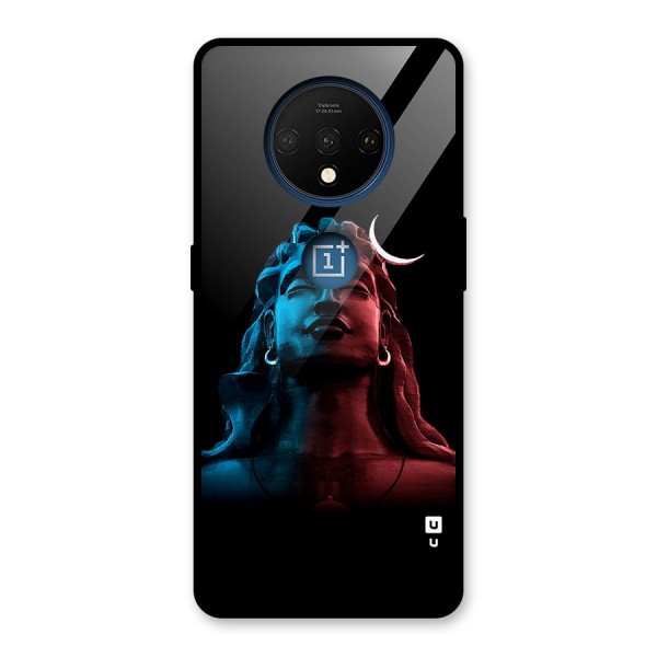 Colorful Shiva Glass Back Case for OnePlus 7T