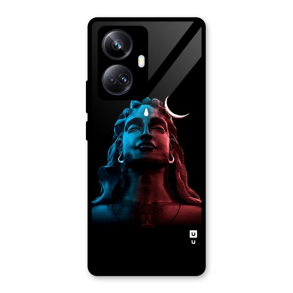 Colorful Shiva Glass Back Case for Realme 10 Pro Plus
