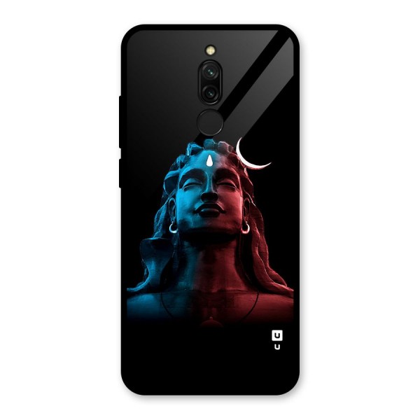 Colorful Shiva Glass Back Case for Redmi 8