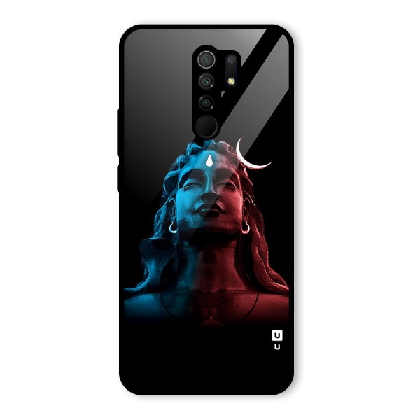 Colorful Shiva Glass Back Case for Redmi 9 Prime
