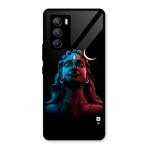 Colorful Shiva Glass Back Case for Vivo iQOO 9 SE