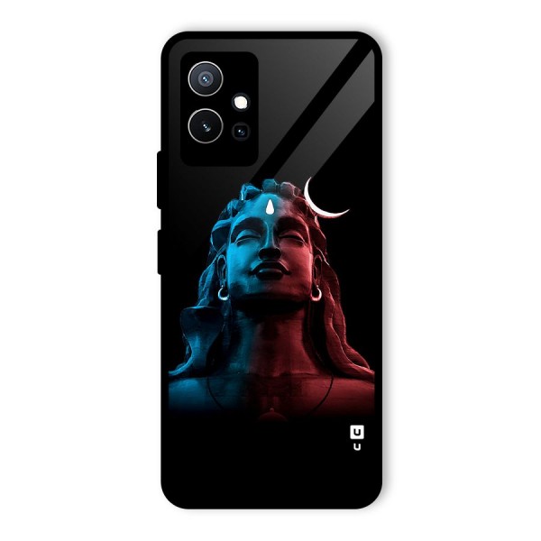 Colorful Shiva Glass Back Case for Vivo iQOO Z6