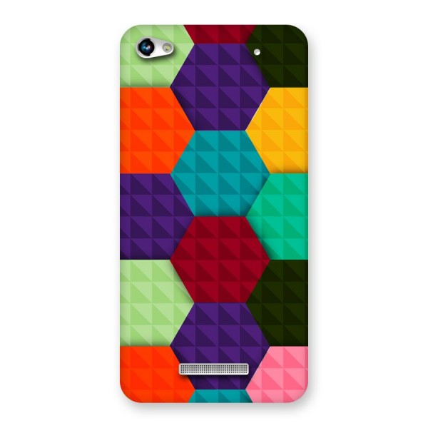 Colourful Abstract Back Case for Micromax Hue 2