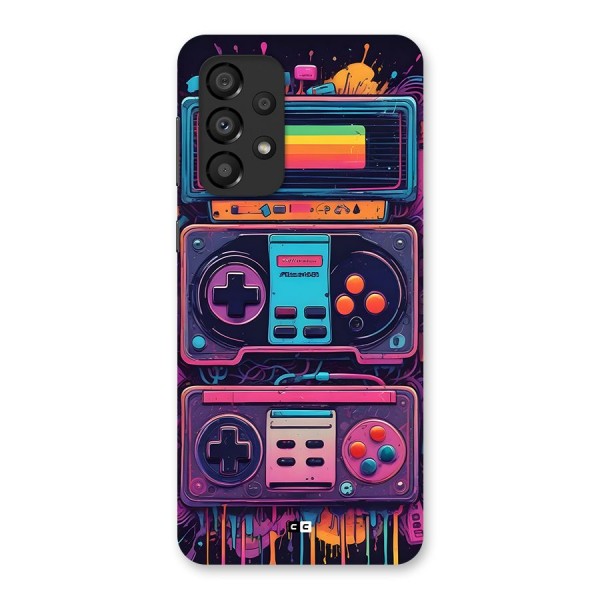Comic Gaming Console Back Case for Galaxy A33 5G
