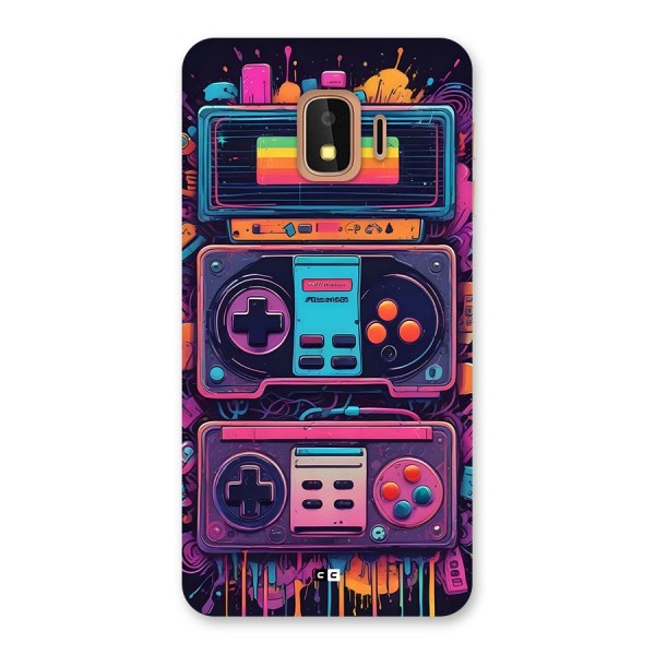 Comic Gaming Console Back Case for Galaxy J2 Core