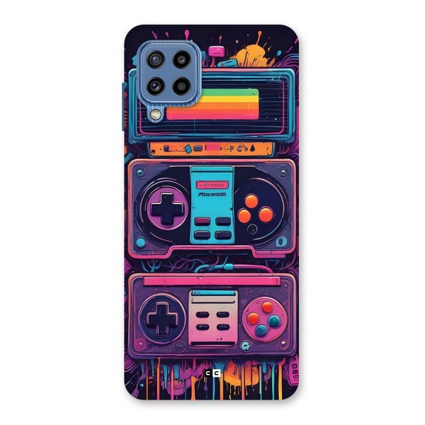Comic Gaming Console Back Case for Galaxy M32