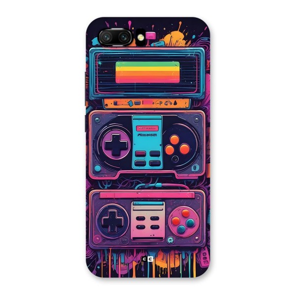 Comic Gaming Console Back Case for Honor 10