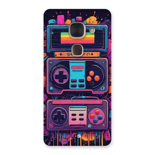 Comic Gaming Console Back Case for Le Max 2
