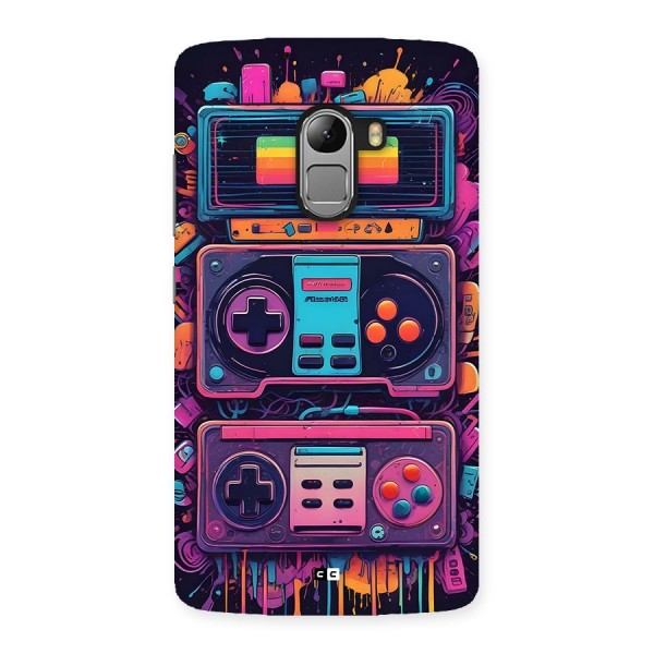 Comic Gaming Console Back Case for Lenovo K4 Note