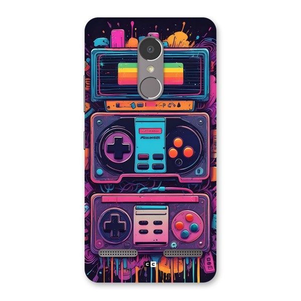 Comic Gaming Console Back Case for Lenovo K6 Power