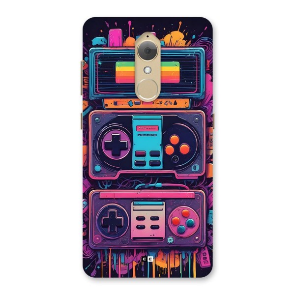 Comic Gaming Console Back Case for Lenovo K8