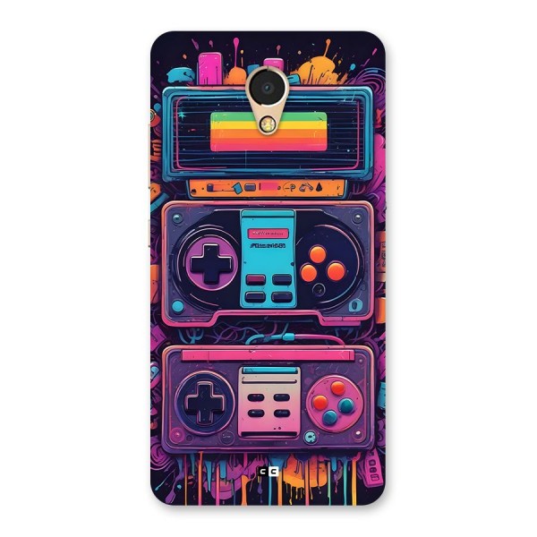 Comic Gaming Console Back Case for Lenovo P2