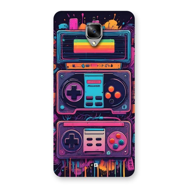 Comic Gaming Console Back Case for OnePlus 3