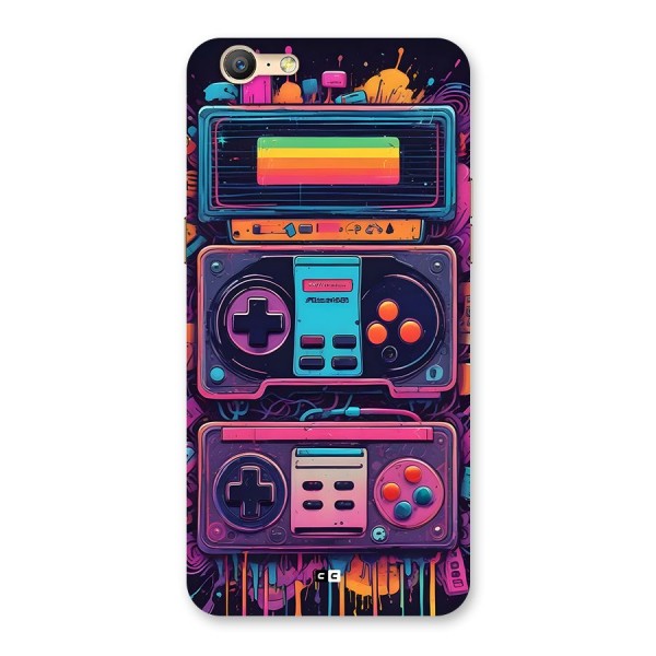 Comic Gaming Console Back Case for Oppo A39