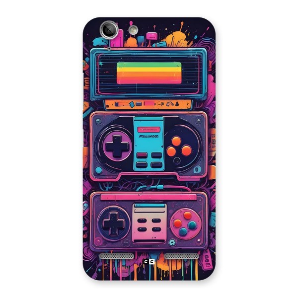 Comic Gaming Console Back Case for Vibe K5 Plus
