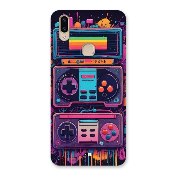 Comic Gaming Console Back Case for Vivo V9 Youth