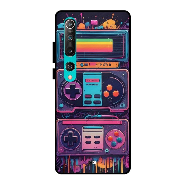 Comic Gaming Console Metal Back Case for Mi 10