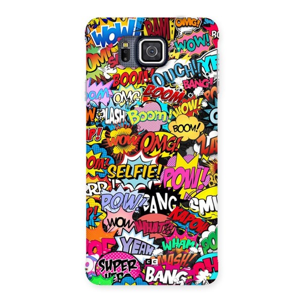 Comic Ringtone Back Case for Galaxy Alpha